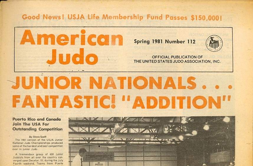 Spring 1981 American Judo Newspaper